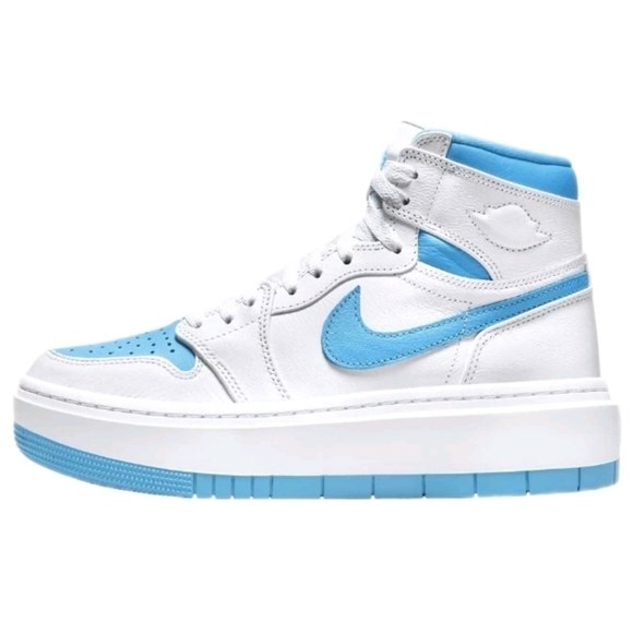 Nike Air Jordan 1 Elevate Womens High White Powder Blue DN3253-114 Size 11 - Picture 1 of 11
